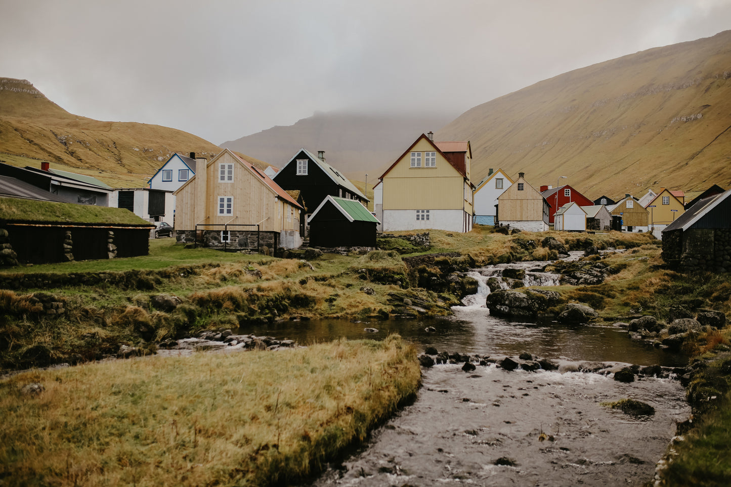 "Ruisseau à Faroe"