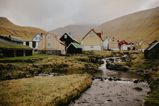 "Ruisseau à Faroe"